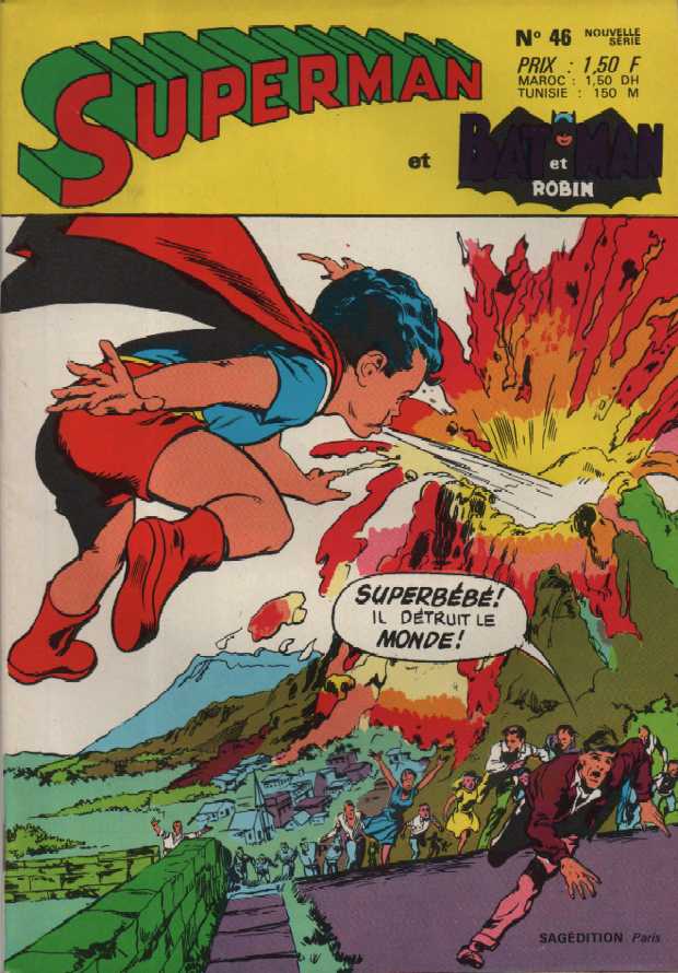 Scan de la Couverture Superman Batman Robin n 46